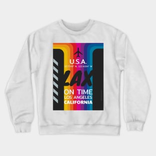 LAX airport California 29092021 Crewneck Sweatshirt